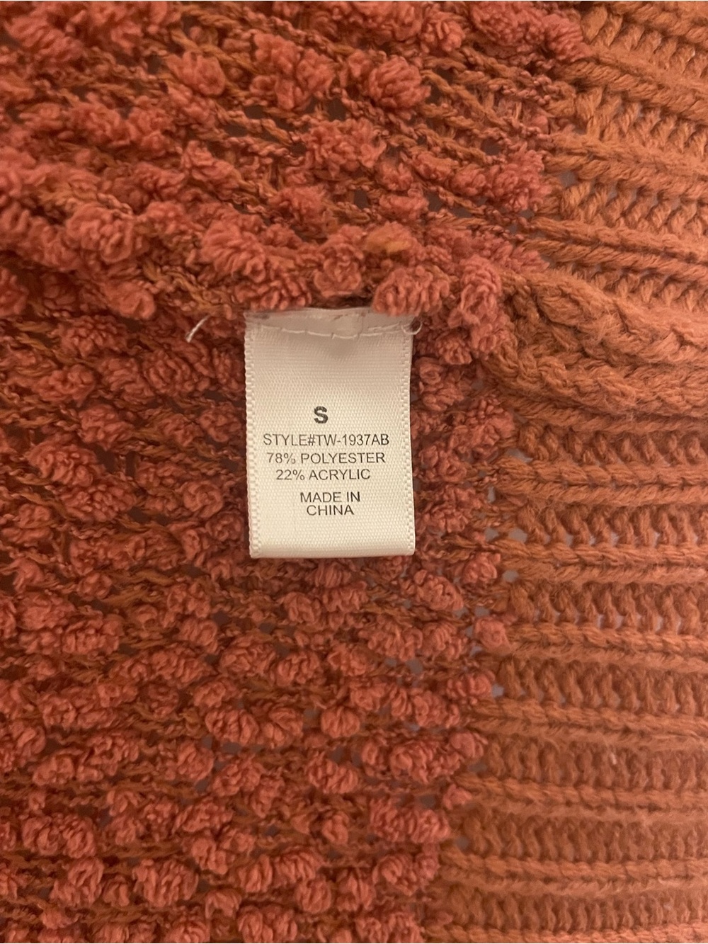 Chunky Open-Front Cardigan - Picture 4 of 6